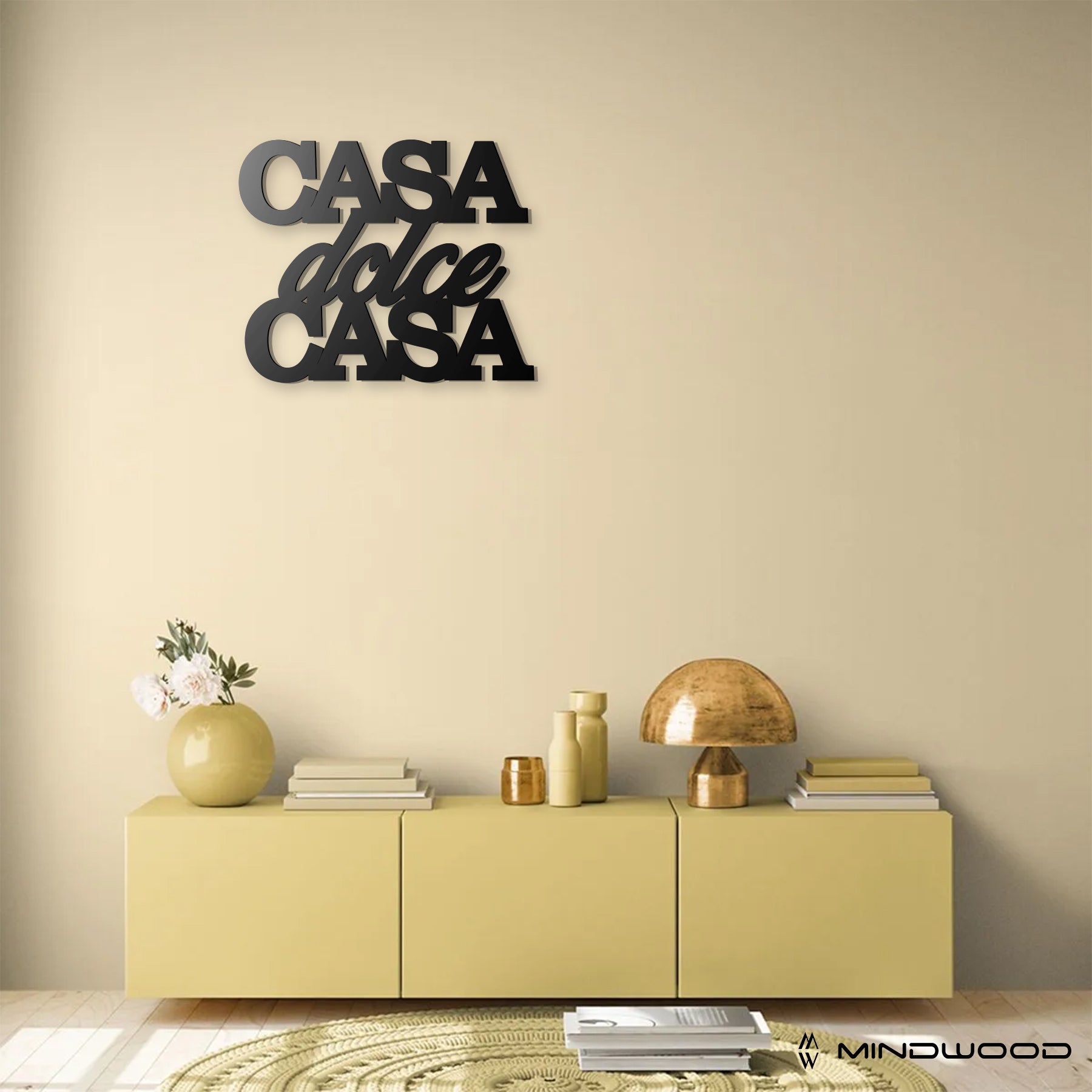 Scritta in Legno Casa Dolce Casa