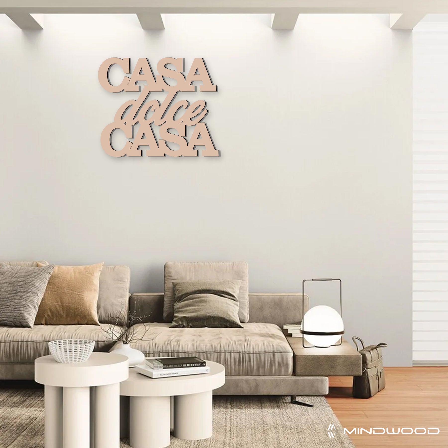 Scritta in Legno Casa Dolce Casa