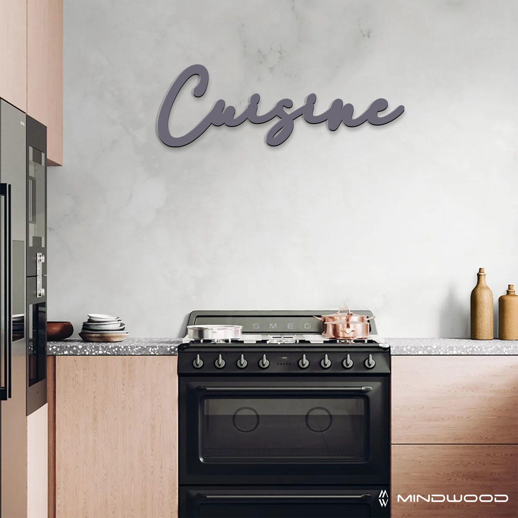 Scritta in Legno Cuisine
