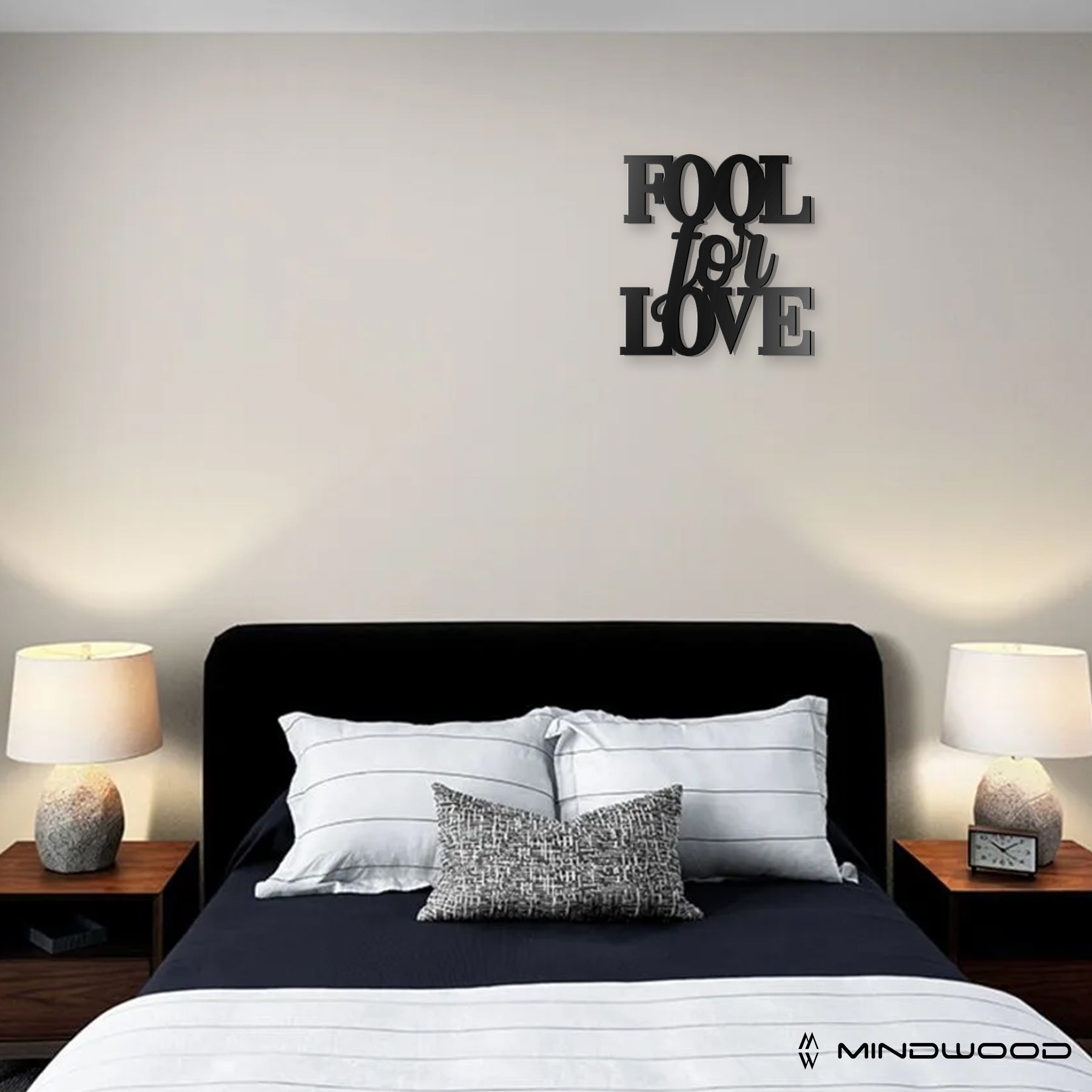 Scritta in Legno Fool For Love