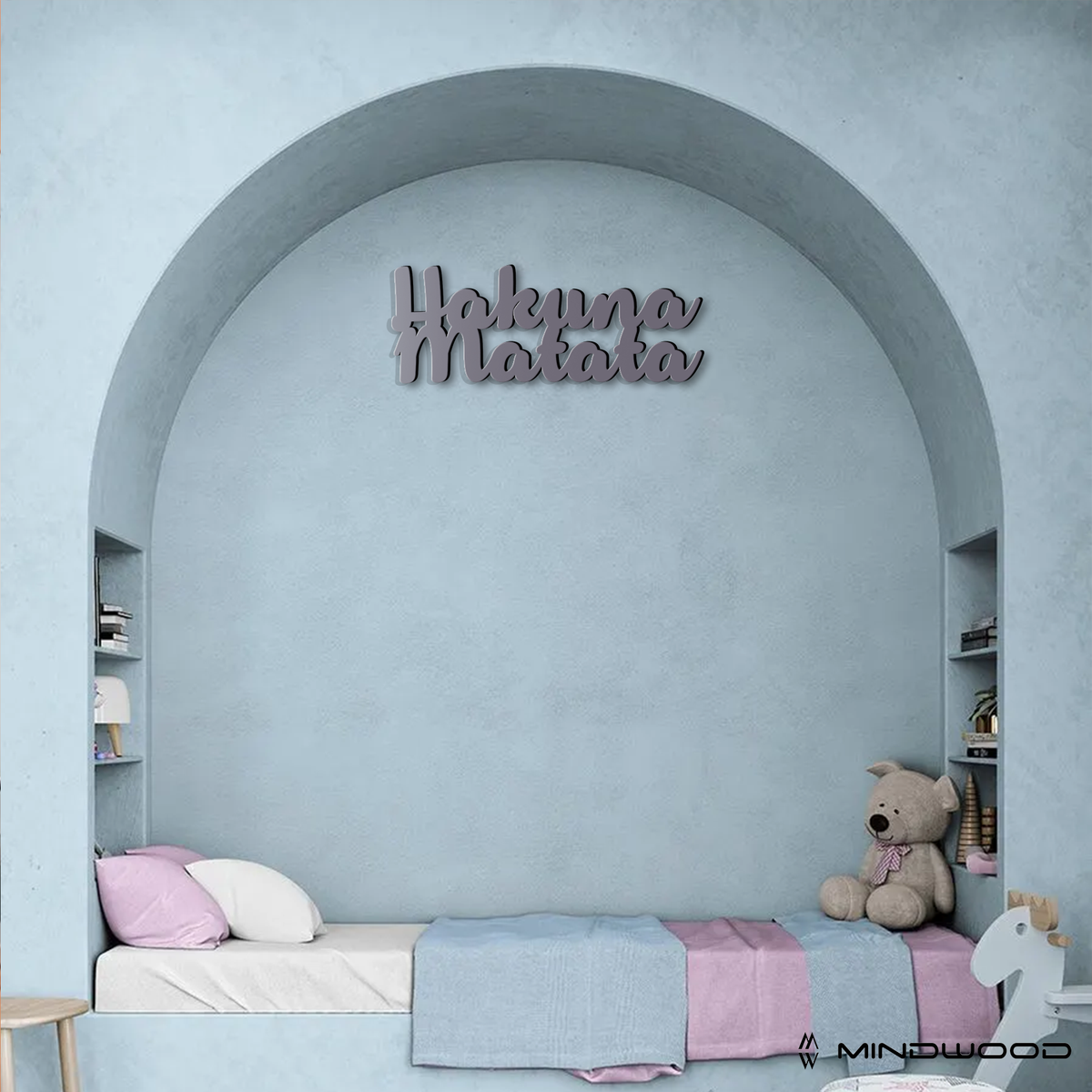 Scritta in Legno Hakuna Matata