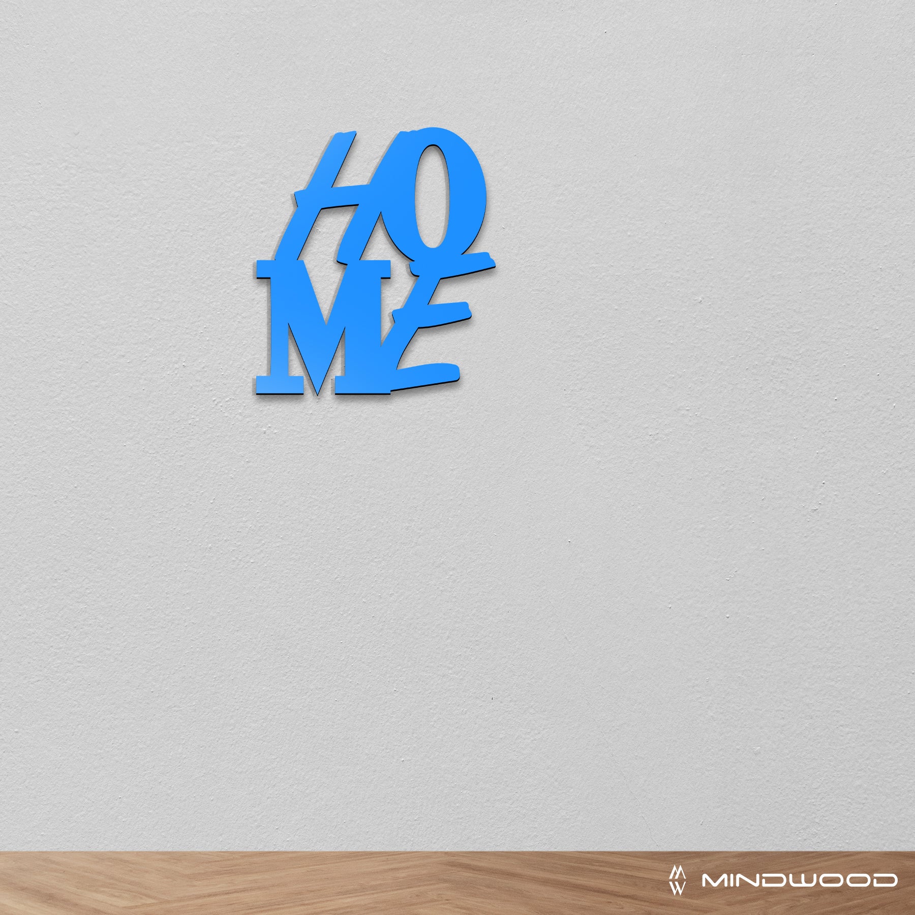 Scritta in Legno Home