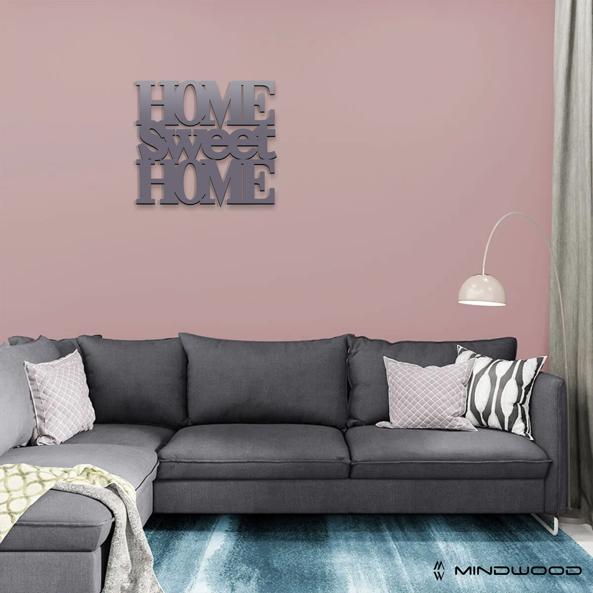 Scritta in Legno Home sweet Home
