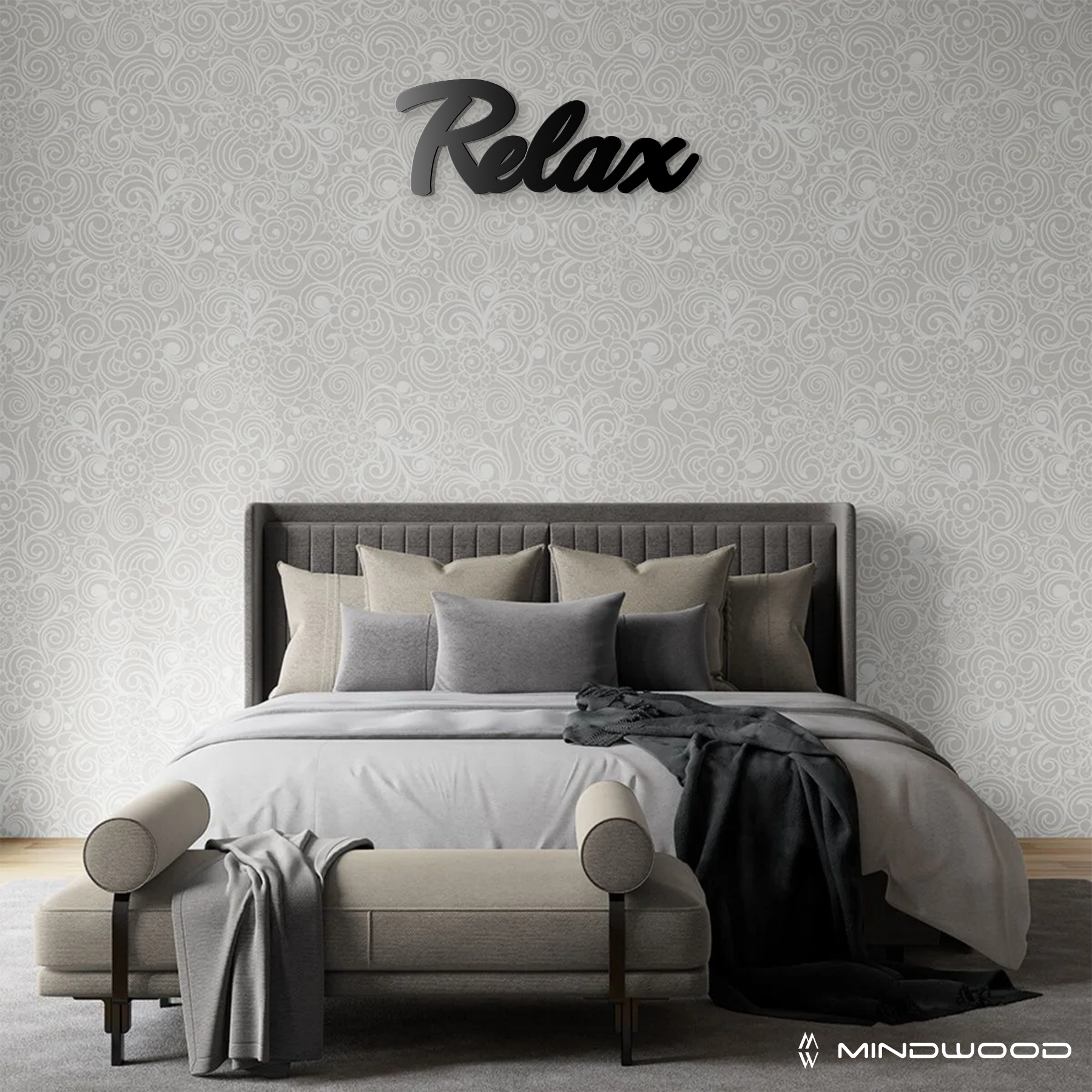 Scritta in Legno Relax