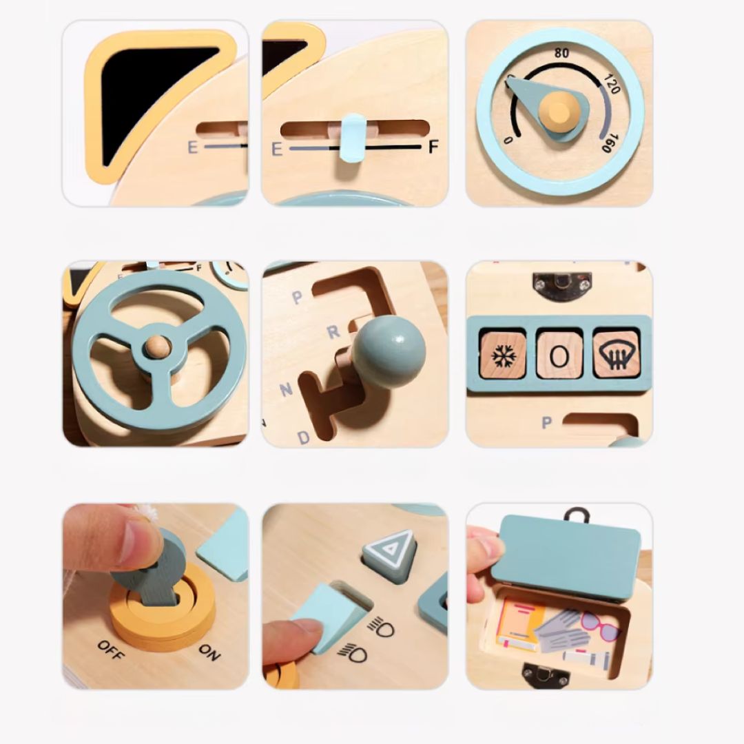 Volante Busy Board Pannello Sensoriale