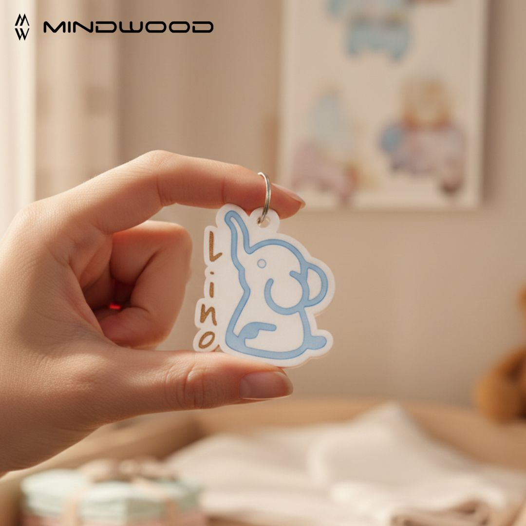 Ciondolo Nome personalizzato  Pachiderma